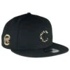 Chicago Cubs Cheetah Logo New Era 9FIFTY Black Snapback Hat -Hockey Store CUMSH069 4