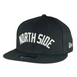 Chicago Cubs Northside New Era 9FIFTY Black Snapback Hat