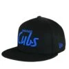 Chicago Cubs Black/Royal Script New Era 9FIFTY Snapback Hat -Hockey Store CUMSH073 1