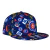 Chicago Cubs Royal OTC All Logos New Era 9FIFTY Snapback Hat -Hockey Store CUMSH081 4