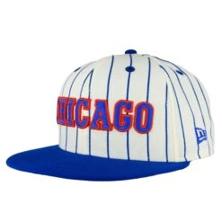 Chicago Cubs Cooperstown 1979 Chrome Pinstripe New Era 9FIFTY Snapback Hat 11 Chicago Cubs Cooperstown 1979 Chrome Pinstripe New Era 9FIFTY Snapback Hat -Hockey Store CUMSH082 1