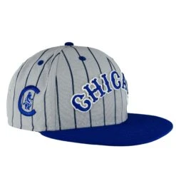 Chicago Cubs Cooperstown 1914 Grey/UV Navy New Era 9FIFTY Snapback Hat