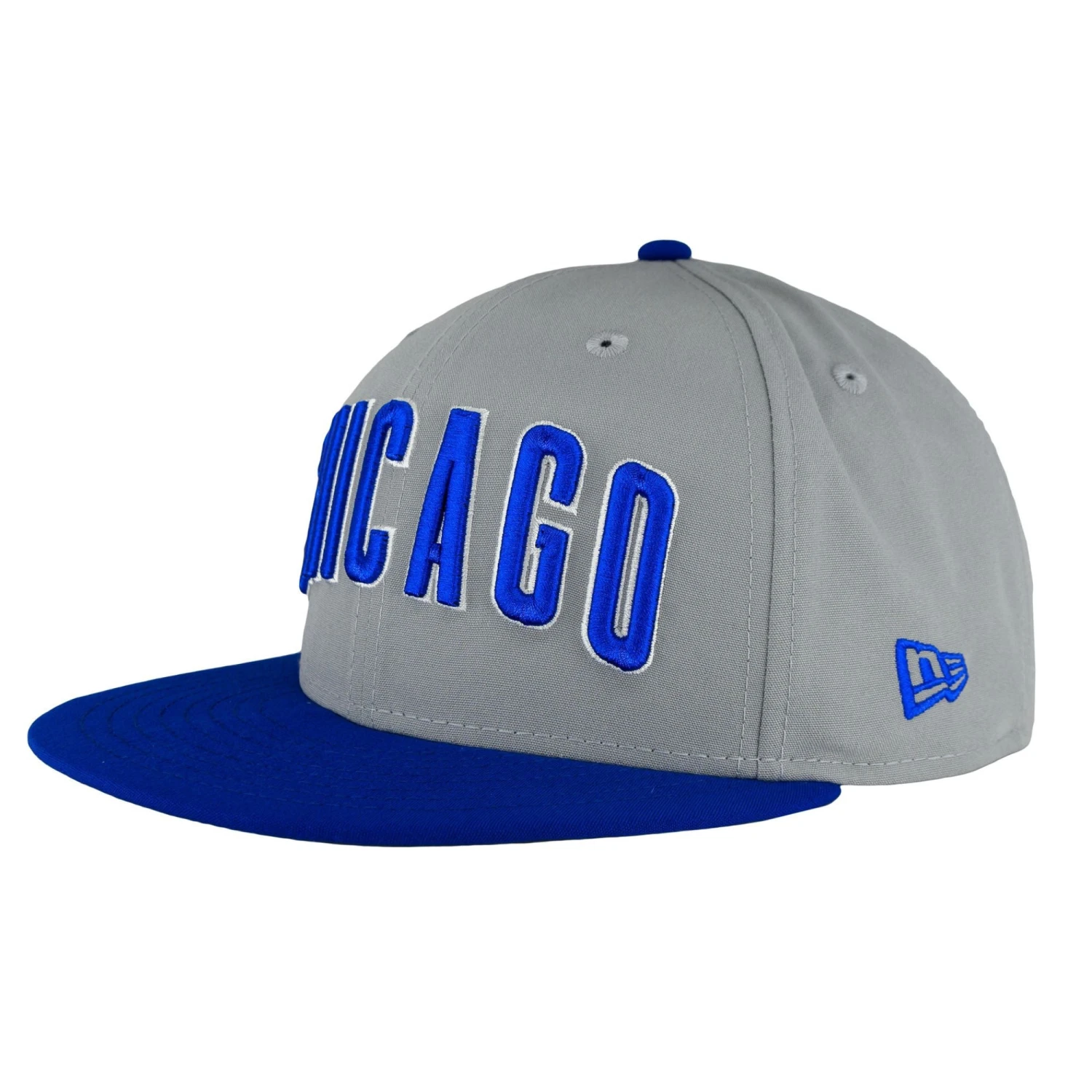 Chicago Cubs Cooperstown 1979 - 1993 Grey/Royal New Era 9FIFTY Snapback Hat 5 Chicago Cubs Cooperstown 1979 - 1993 Grey/Royal New Era 9FIFTY Snapback Hat - Image 3