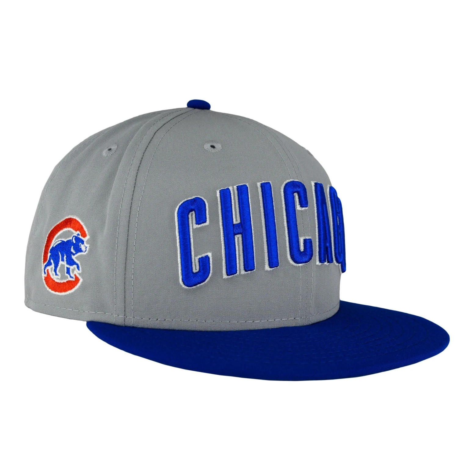 Chicago Cubs Cooperstown 1979 - 1993 Grey/Royal New Era 9FIFTY Snapback Hat 3 Chicago Cubs Cooperstown 1979 - 1993 Grey/Royal New Era 9FIFTY Snapback Hat