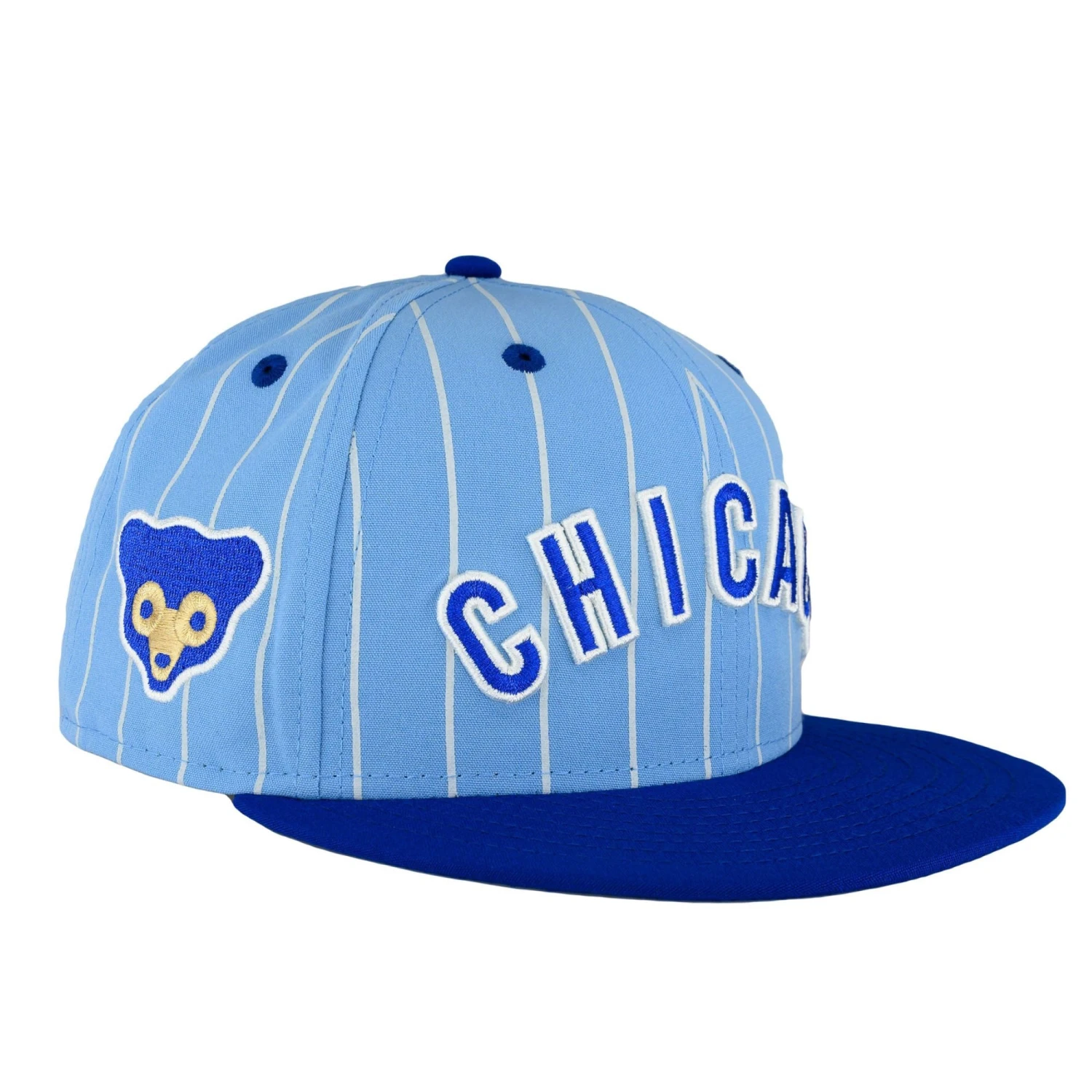 Chicago Cubs Cooperstown 1962 - 1969 Sky Blue New Era 9FIFTY Snapback Hat 3 Chicago Cubs Cooperstown 1962 - 1969 Sky Blue New Era 9FIFTY Snapback Hat