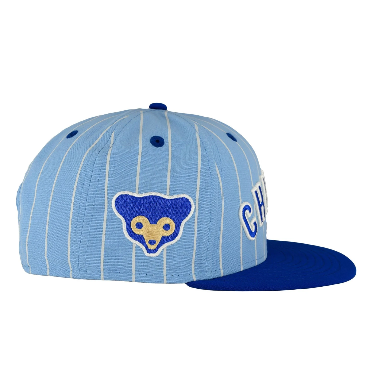 Chicago Cubs Cooperstown 1962 - 1969 Sky Blue New Era 9FIFTY Snapback Hat 6 Chicago Cubs Cooperstown 1962 - 1969 Sky Blue New Era 9FIFTY Snapback Hat - Image 4