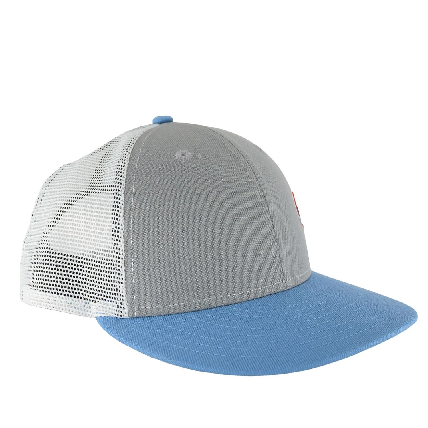 Chicago Cubs Grey Sky New Era 9FIFTY Low Profile Mesh Back Hat 5 Chicago Cubs Grey Sky New Era 9FIFTY Low Profile Mesh Back Hat - Image 3
