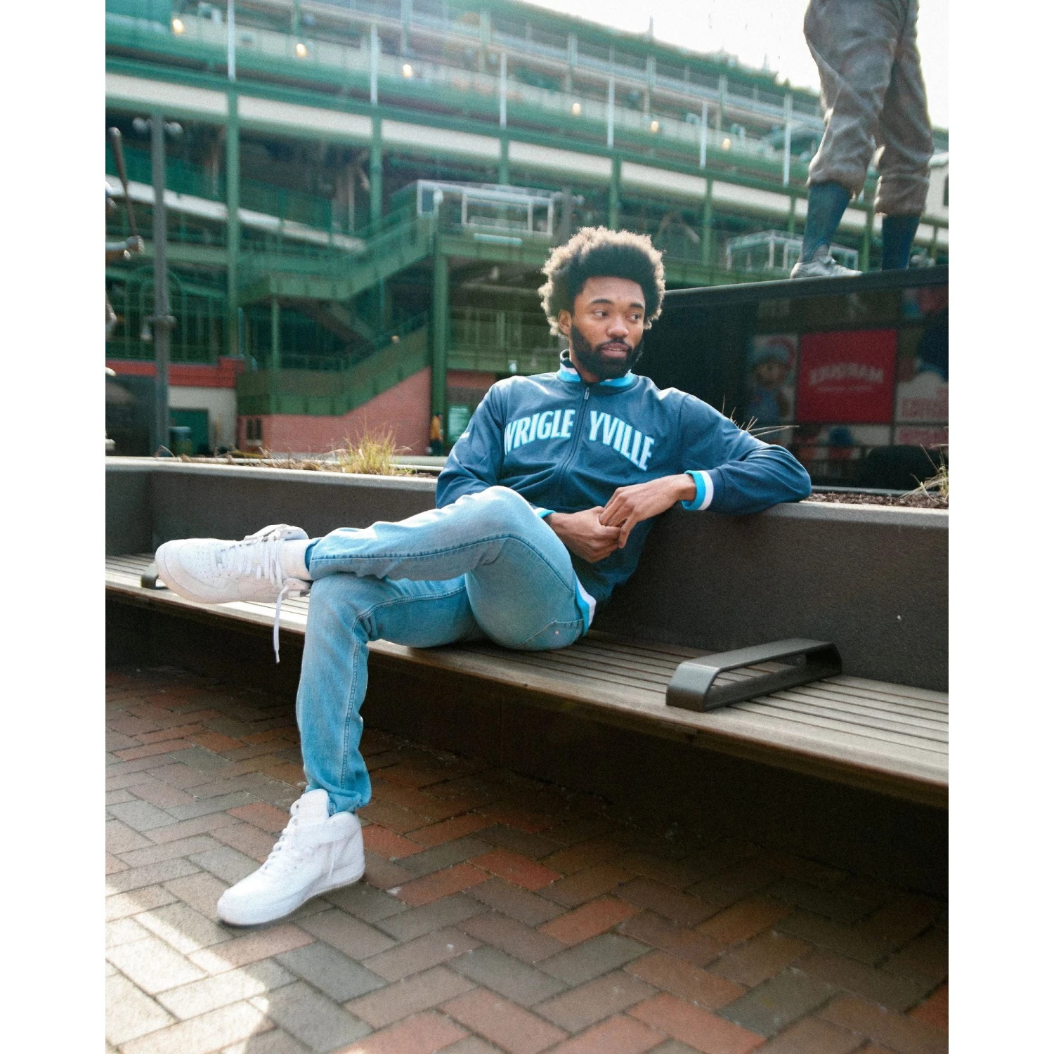 Chicago Cubs Navy Wrigleyville Track Jacket 3 Chicago Cubs Navy Wrigleyville Track Jacket