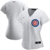Chicago Cubs Nike Women's Blank Replica Home Jersey 2 Chicago Cubs Nike Women's Blank Replica Home Jersey -Hockey Store CUWRJ007