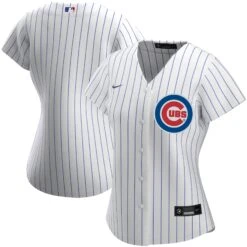 Chicago Cubs Nike Women's Blank Replica Home Jersey