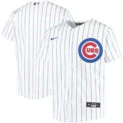 Chicago Cubs Youth Nike Home Pinstripe Replica Jersey