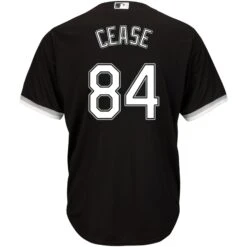 Nike Dylan Cease Chicago White Sox Black Alternate Replica Men's Jersey 6 Nike Dylan Cease Chicago White Sox Black Alternate Replica Men's Jersey -Hockey Store Cease 84 Alternate back