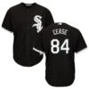 Nike Dylan Cease Chicago White Sox Black Alternate Replica Men's Jersey 1 Nike Dylan Cease Chicago White Sox Black Alternate Replica Men's Jersey -Hockey Store Cease 84 Alternate front and back