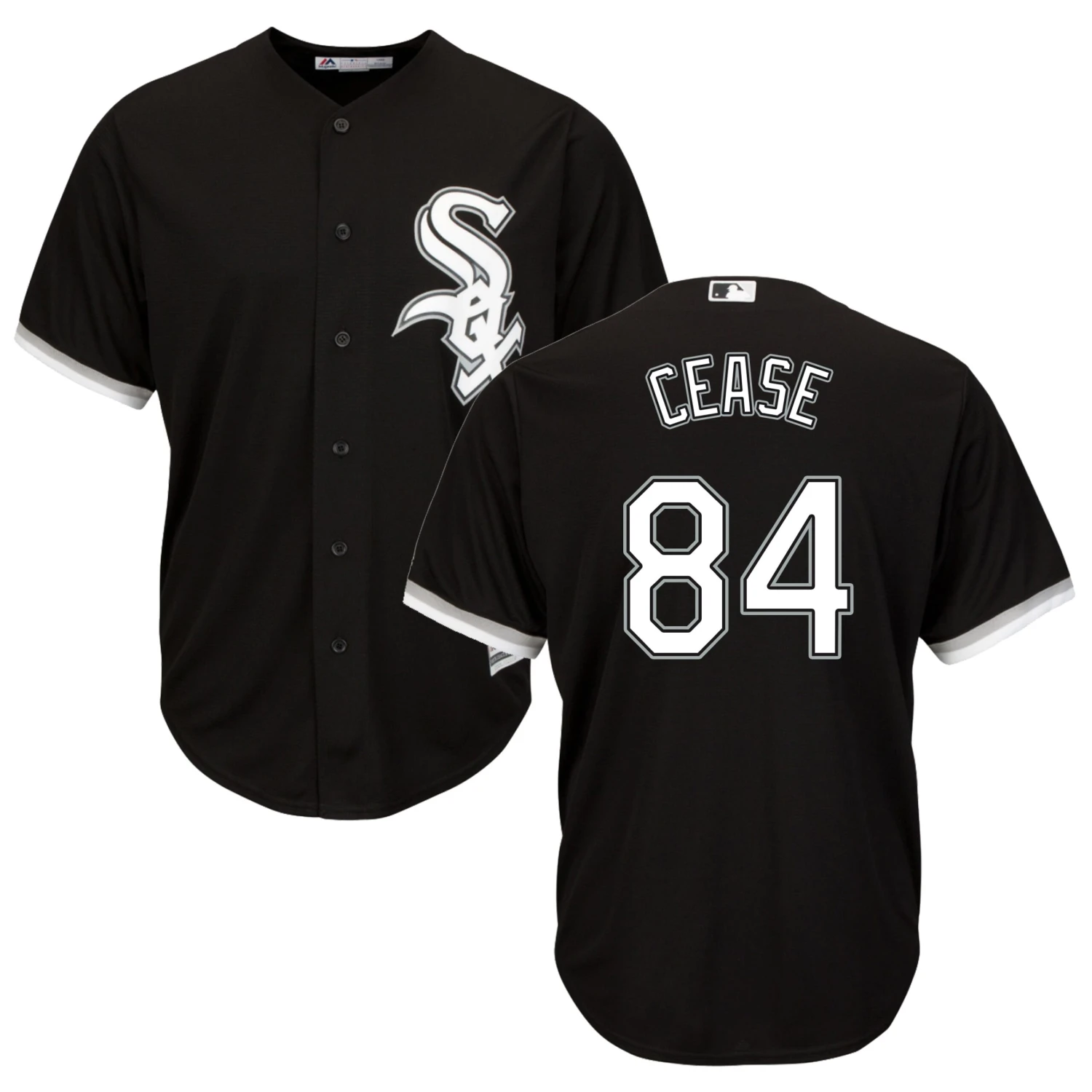 Nike Dylan Cease Chicago White Sox Black Alternate Replica Men's Jersey 3 Nike Dylan Cease Chicago White Sox Black Alternate Replica Men's Jersey