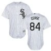 Nike Dylan Cease Chicago White Sox Home Men's Replica Jersey -Hockey Store Cease 84 front and back