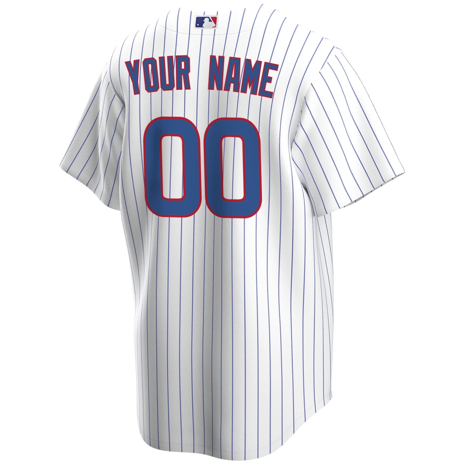 Nike Chicago Cubs Home Pinstripe Men's Custom Replica Jersey 4 Nike Chicago Cubs Home Pinstripe Men's Custom Replica Jersey - Image 2