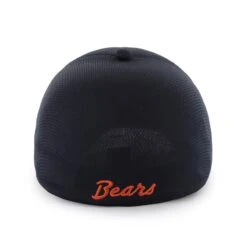 '47 BRAND Chicago Bears "B" Navy Waldron Solo Striped OSFA Hat -Hockey Store FL WLDRN06ZME NYB63 HR B