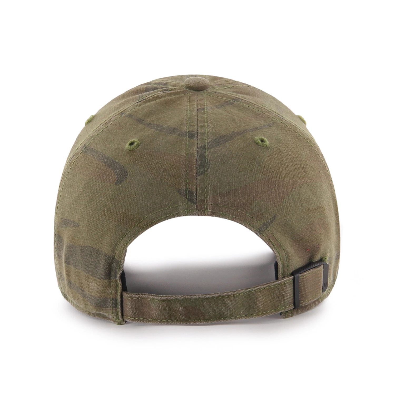 '47 BRAND Chicago Blackhawks Camo Olive Primary Logo Adjustable Hat 4 '47 BRAND Chicago Blackhawks Camo Olive Primary Logo Adjustable Hat - Image 2