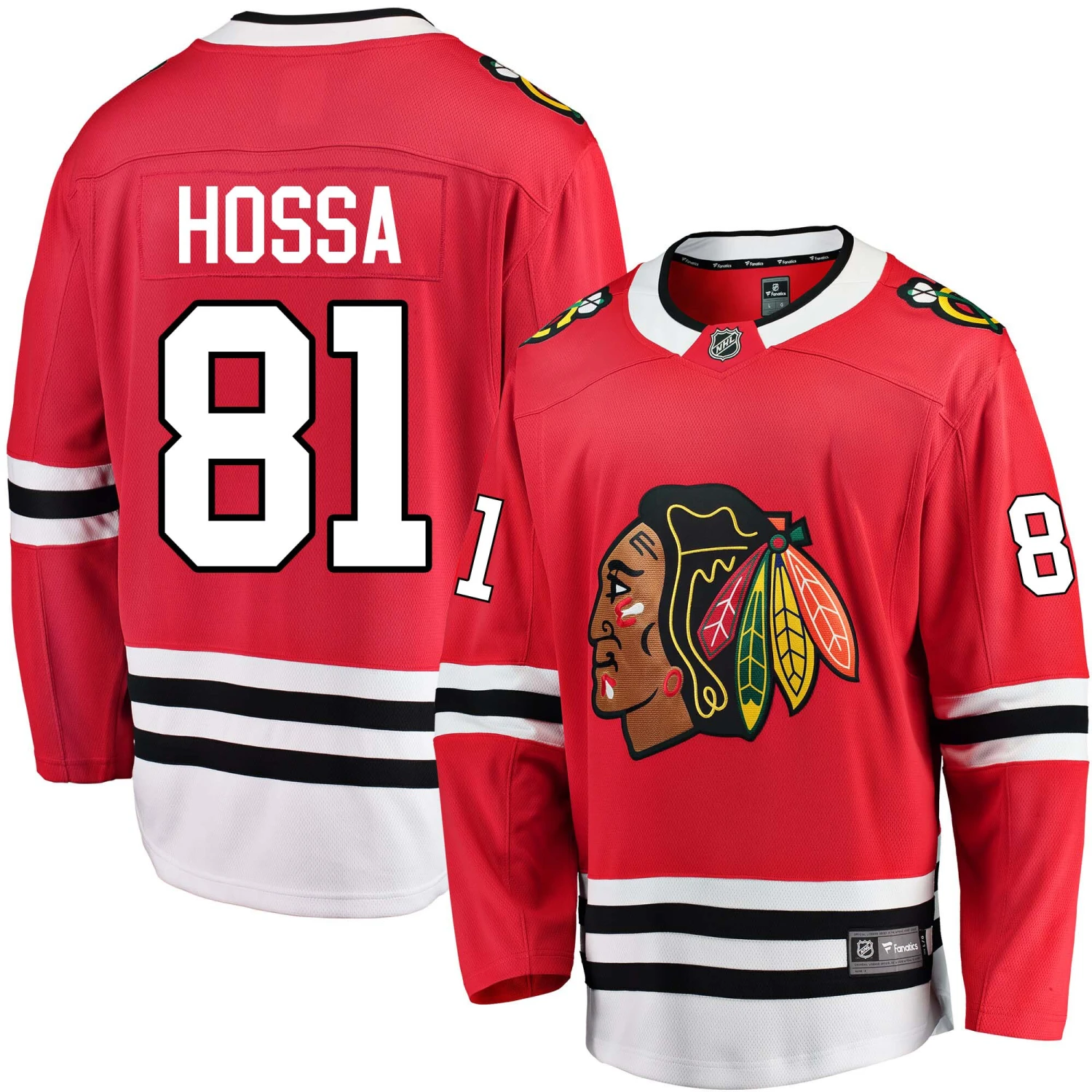 Marian Hossa Chicago Blackhawks Fanatics Home Red Breakaway Men's Jersey 3 Marian Hossa Chicago Blackhawks Fanatics Home Red Breakaway Men's Jersey