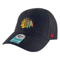 '47 BRAND Chicago Blackhawks Logo MVP Infant Hat - Black