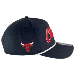 47 Chicago Bulls Black Overhand Rope Script Snapback Hat 11 47 Chicago Bulls Black Overhand Rope Script Snapback Hat -Hockey Store IMG 4258