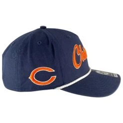 Chicago Bears Navy Overhand Rope Script Adjustable Hat 10 Chicago Bears Navy Overhand Rope Script Adjustable Hat -Hockey Store IMG 4263