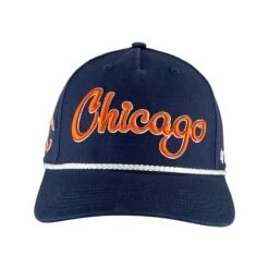Chicago Bears Navy Overhand Rope Script Adjustable Hat 9 Chicago Bears Navy Overhand Rope Script Adjustable Hat -Hockey Store IMG 4265