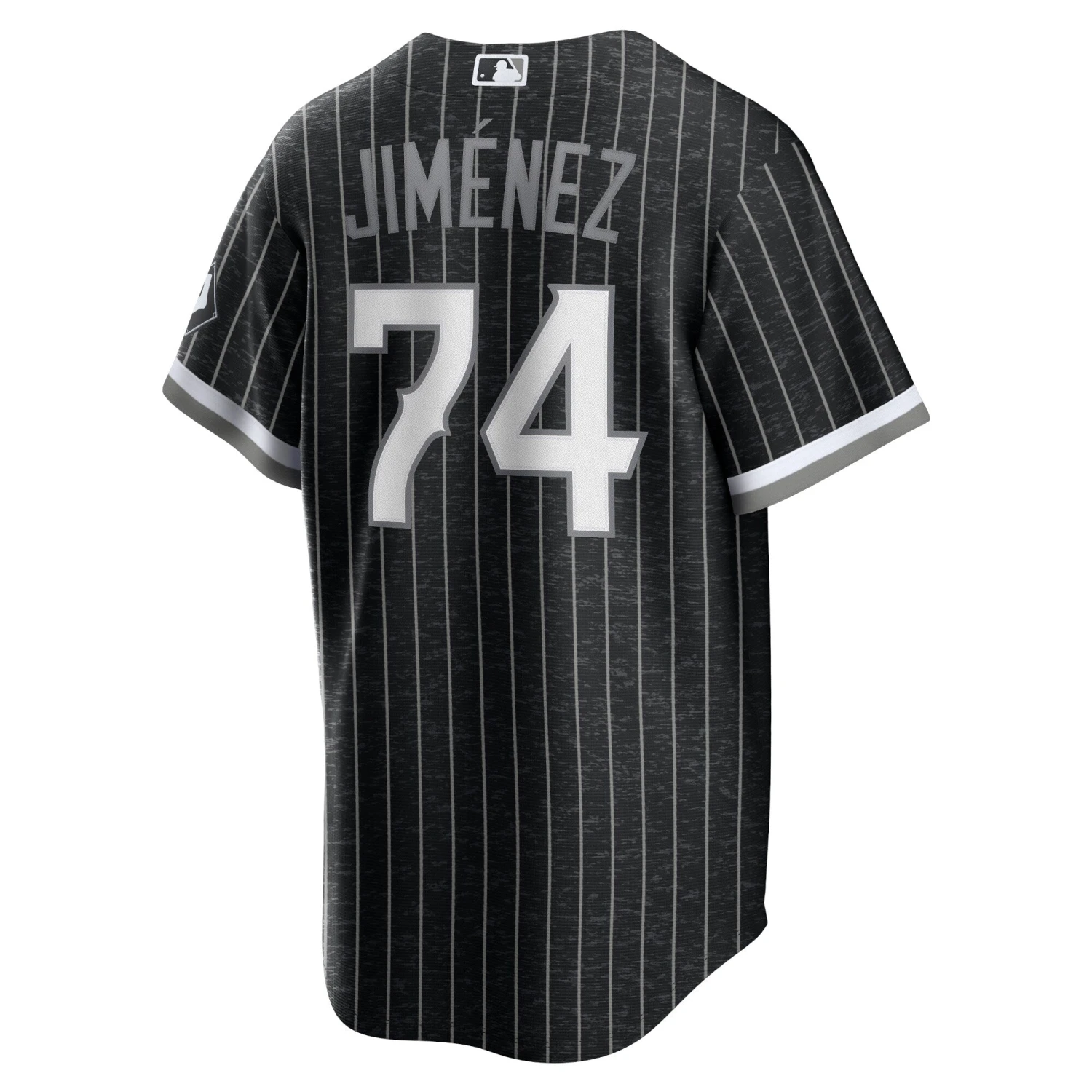 Eloy Jimenez Chicago White Sox Nike Black City Connect Replica Men's Jersey 4 Eloy Jimenez Chicago White Sox Nike Black City Connect Replica Men's Jersey - Image 2