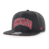 Chicago Bulls 47' Captain Black Snapback Hat -Hockey Store K NSTSU03WBP BK WR F