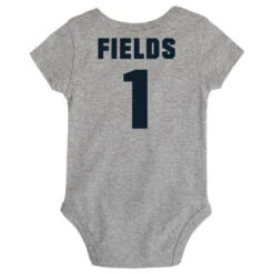 Justin Fields Chicago Bears Grey Baby Onesie 7 Justin Fields Chicago Bears Grey Baby Onesie -Hockey Store K1I1FDJT B04 BRSJF FIELDS BEARS B1