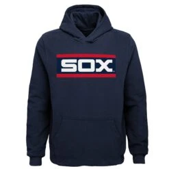 Chicago White Sox 1982 - 1986 Logo Youth Hoody