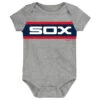 Chicago White Sox Grey 1983 Logo Creeper Onesie 2 Chicago White Sox Grey 1983 Logo Creeper Onesie -Hockey Store K3I1SB5F 000 WSX WHITESOX A3