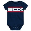 Chicago White Sox Navy 1983 Logo Creeper Onesie 1 Chicago White Sox Navy 1983 Logo Creeper Onesie -Hockey Store K3I1SB5L 000 WSX WHITESOX A3
