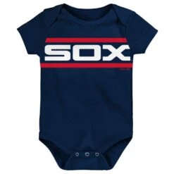 Chicago White Sox Navy 1983 Logo Creeper Onesie