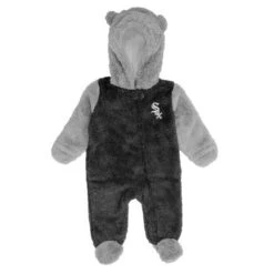 Chicago White Sox Gametime Nap Teddy Bunting Baby Coverall -Hockey Store K3N1FE7F 000 WSX WHITESOX F1
