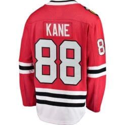 Patrick Kane Chicago Blackhawks Fanatics Red Breakaway Men's Jersey -Hockey Store KANE back