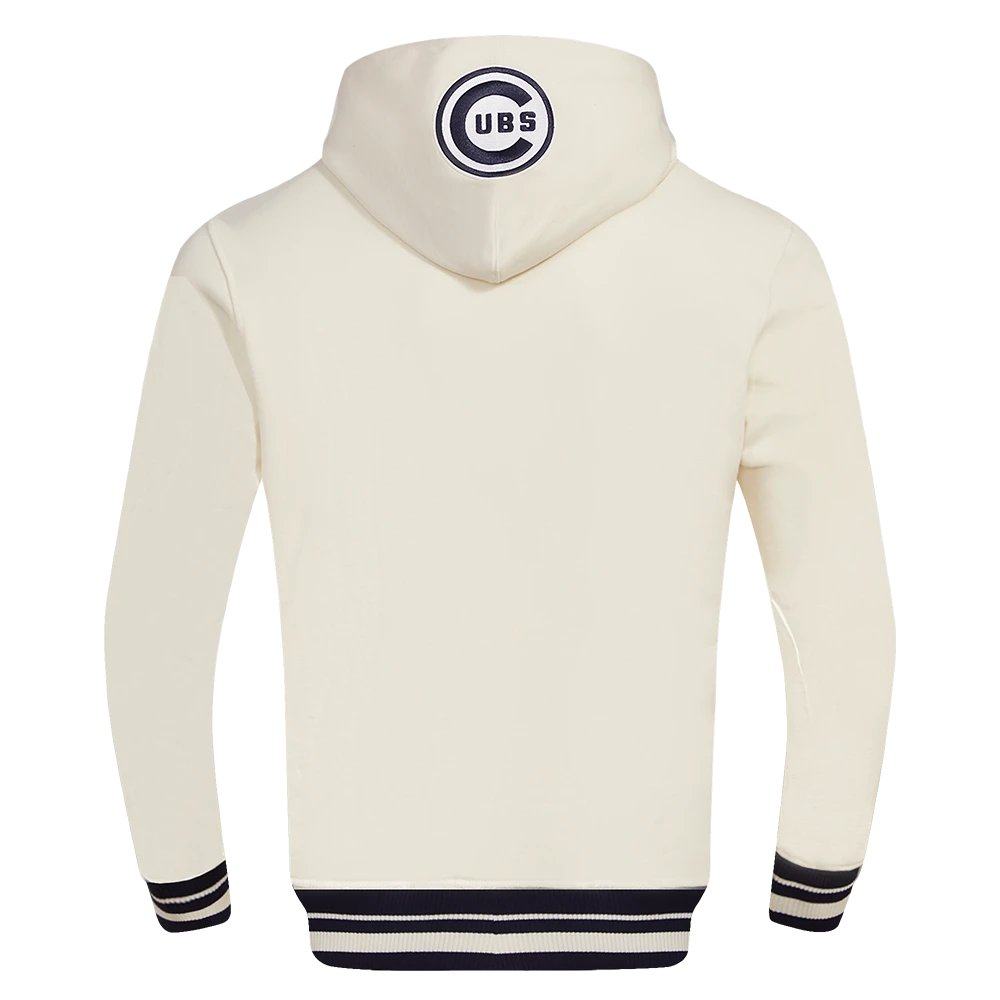 Chicago Cubs Cream 1914 Pro Standard Hoody 5 Chicago Cubs Cream 1914 Pro Standard Hoody - Image 3