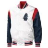 Chicago Cubs White/Red/Navy 1914 Logo Starter Jacket -Hockey Store LS37W089CGC g f