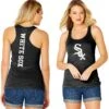 Chicago White Sox Logo Woman's Black Tank-Top -Hockey Store MLB CWS22 950 860 Black