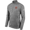 Chicago Bears Grey Nike 1/2 Zip Element Pullover -Hockey Store N025 06G 7Q CLR FF