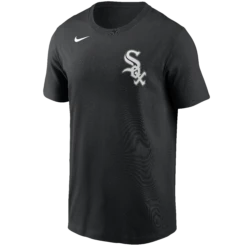 Chicago White Sox Nike Men's Black Wordmark T-Shirt
