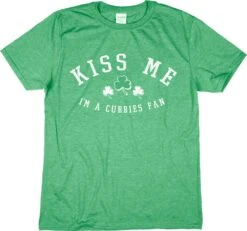 Chicago Cubs Kiss Me I'm A Cubbies Fan T-Shirt