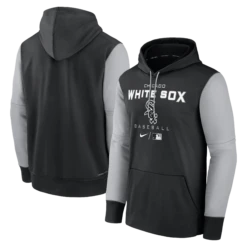 Nike Chicago White Sox Black/Grey Therma Fleece Hoody