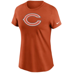 Chicago Bears Nike Women's Orange C Logo T-Shirt