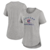 Chicago Cubs Nike Woman's Hot Prospect Tri-Blend T-Shirt -Hockey Store NKMV 06G EJ 02V FF0