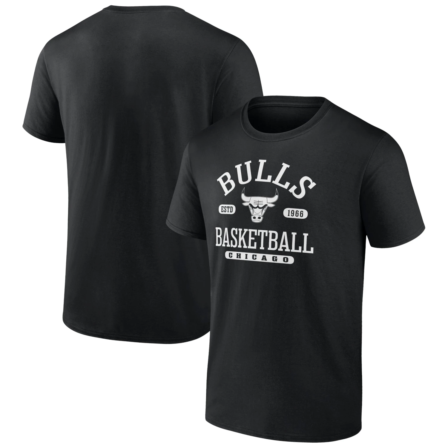 NEW ERA Chicago Bulls Black/White Play Calling T-Shirt 3 NEW ERA Chicago Bulls Black/White Play Calling T-Shirt