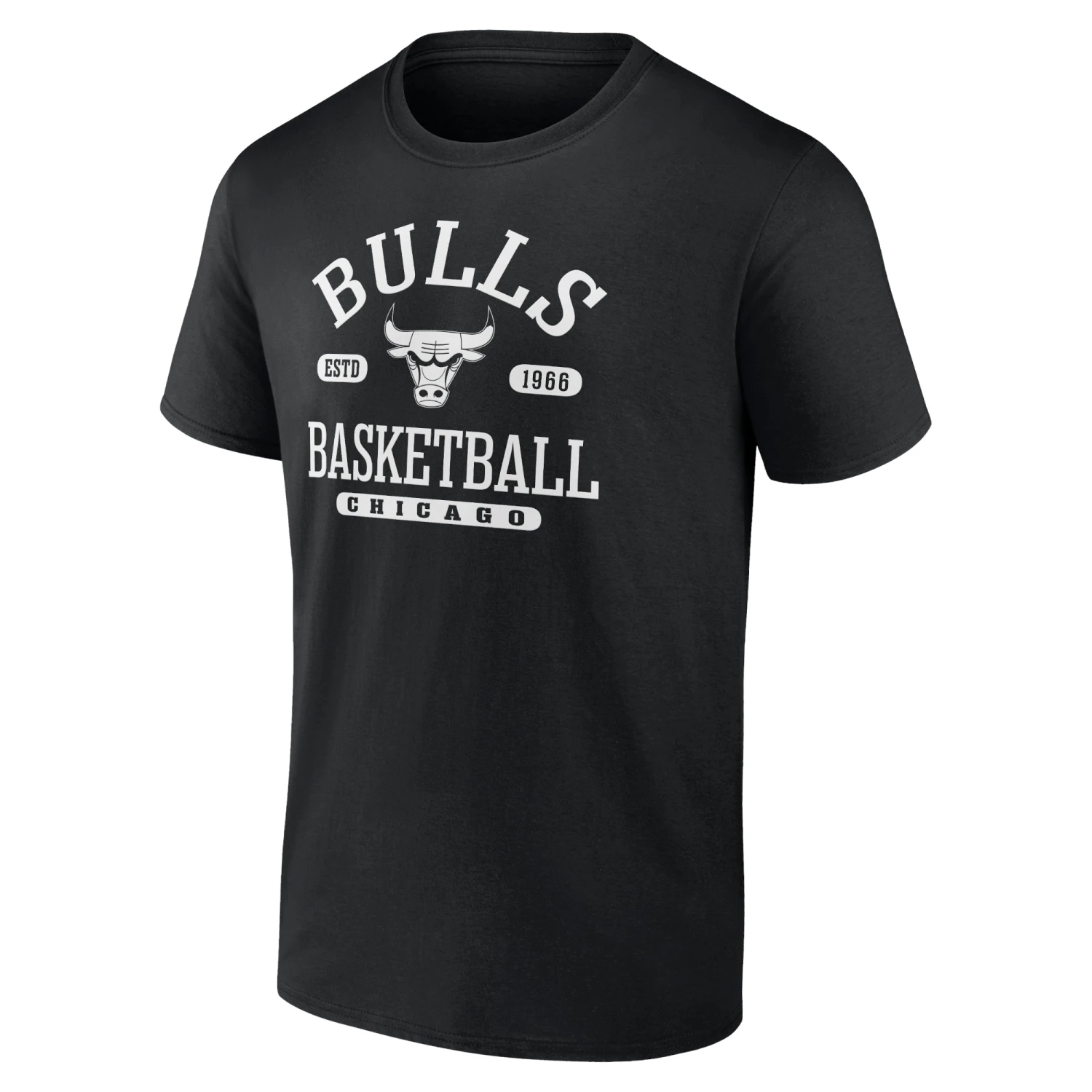 NEW ERA Chicago Bulls Black/White Play Calling T-Shirt 4 NEW ERA Chicago Bulls Black/White Play Calling T-Shirt - Image 2
