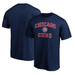Fanatics Chicago Cubs Heart And Soul T-Shirt - Navy