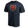 Fanatics Chicago Bears Navy Bear Head T-Shirt -Hockey Store QF6E 4507 7Q A9A FF1