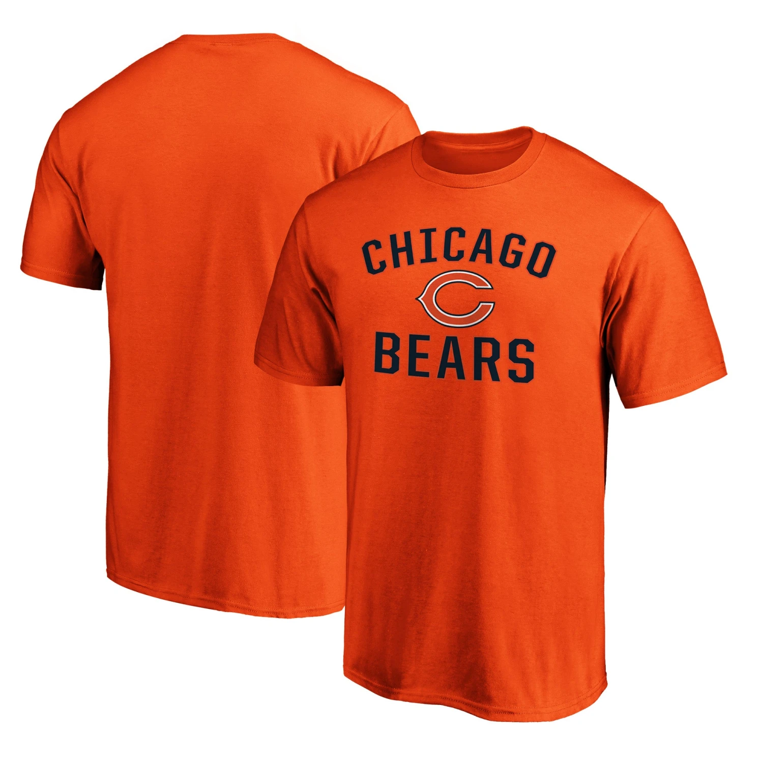 Fanatics Chicago Bears Orange Heart And Soul Men's Tee 3 Fanatics Chicago Bears Orange Heart And Soul Men's Tee